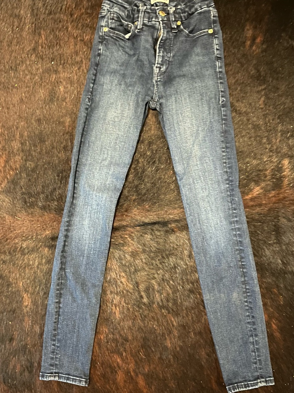 Good American Bluezza High-Rise Skinny Jeans 00/24